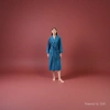 Blue and green pure cotton milk silk women's bathrobe and bathrobe skirt style large-sized bathrobe Application Scenario